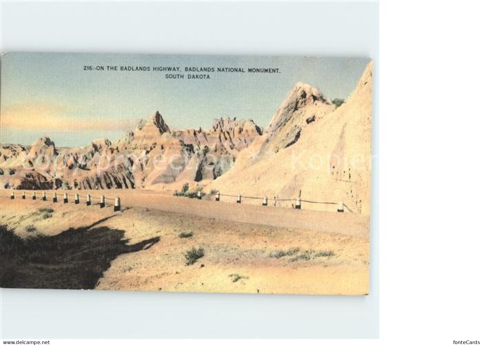11748267 South_Dakota_US-State On The Badlands Highway National Monument - Otros & Sin Clasificación
