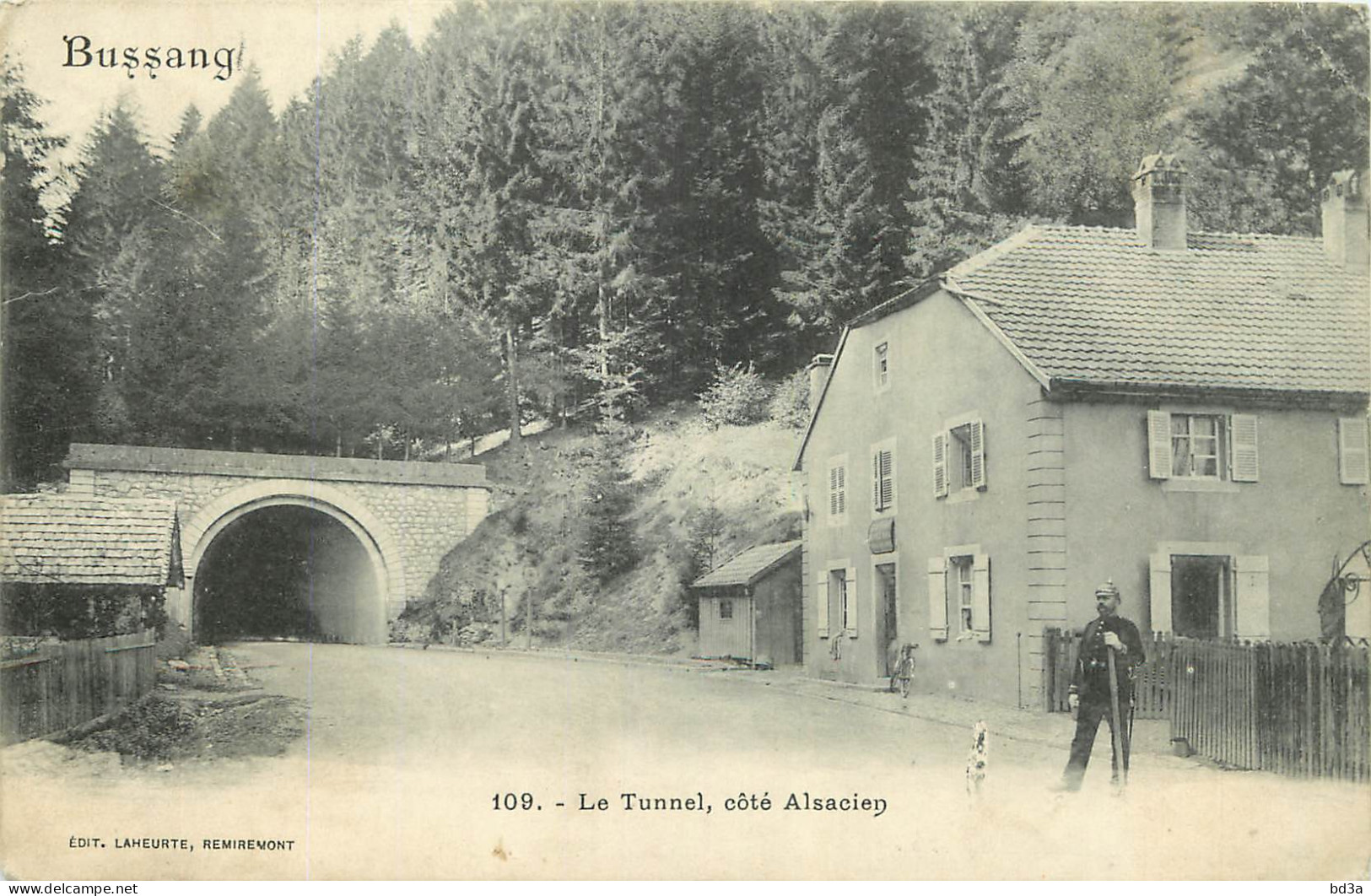  88  BUSSANG   Le Tunnel Coté Alsacien - Bussang