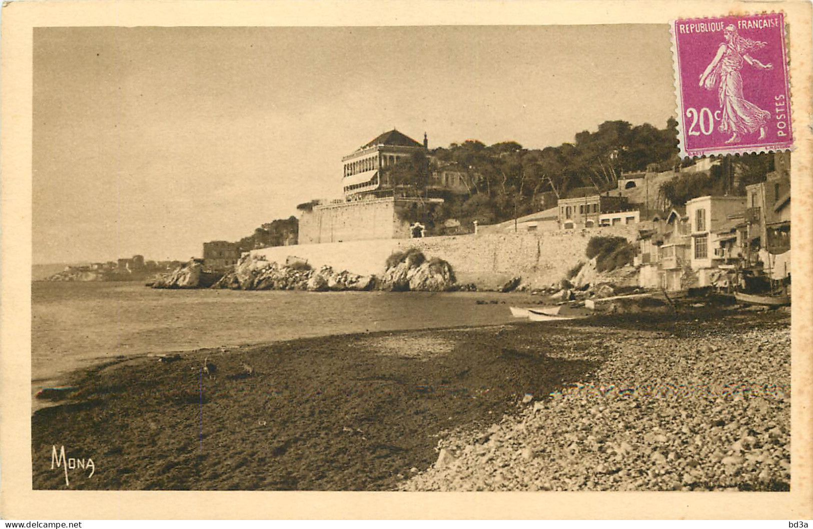 13  MARSEILLE   ROUTE DE LA CORNICHE - Endoume, Roucas, Corniche, Playas