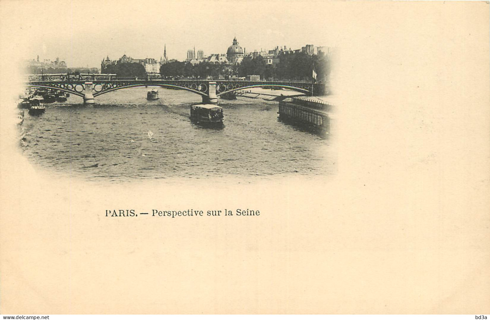 75  PARIS   Perspective Sur La Seine - Panoramic Views