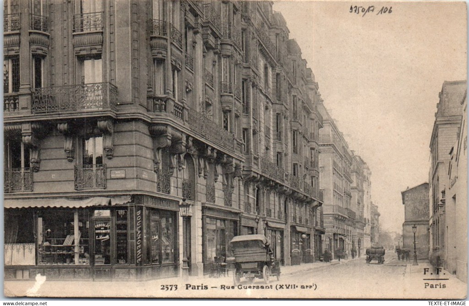 75017 PARIS - La Rue Guersant. - Distretto: 17