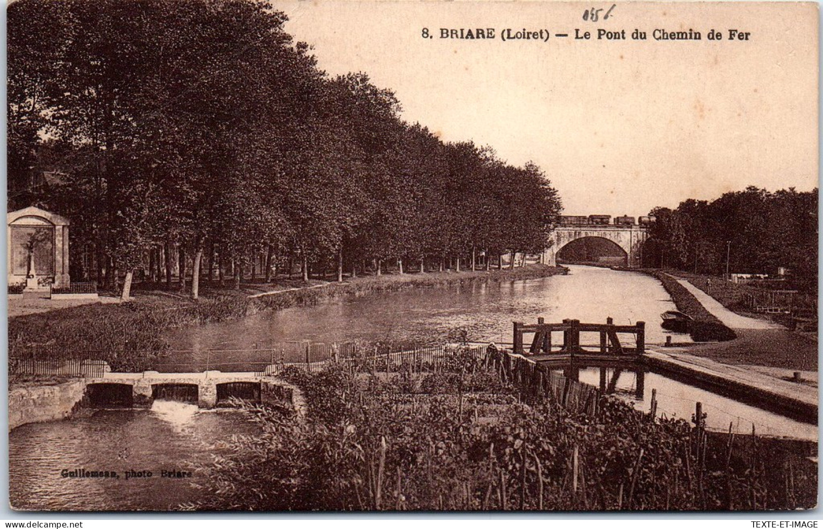 45 BRIARE - Le Pont Du Chemin De Fer - - Briare