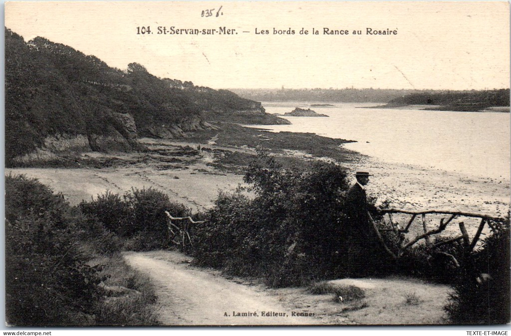 35 SAINT SERVAN - Les Bords De La Rance Au Rosaire. - Saint Servan