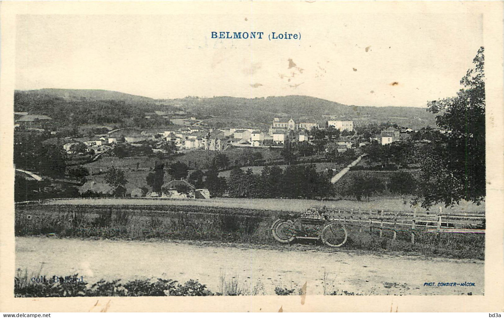  42  LOIRE  BELMONT   Moto - Belmont De La Loire