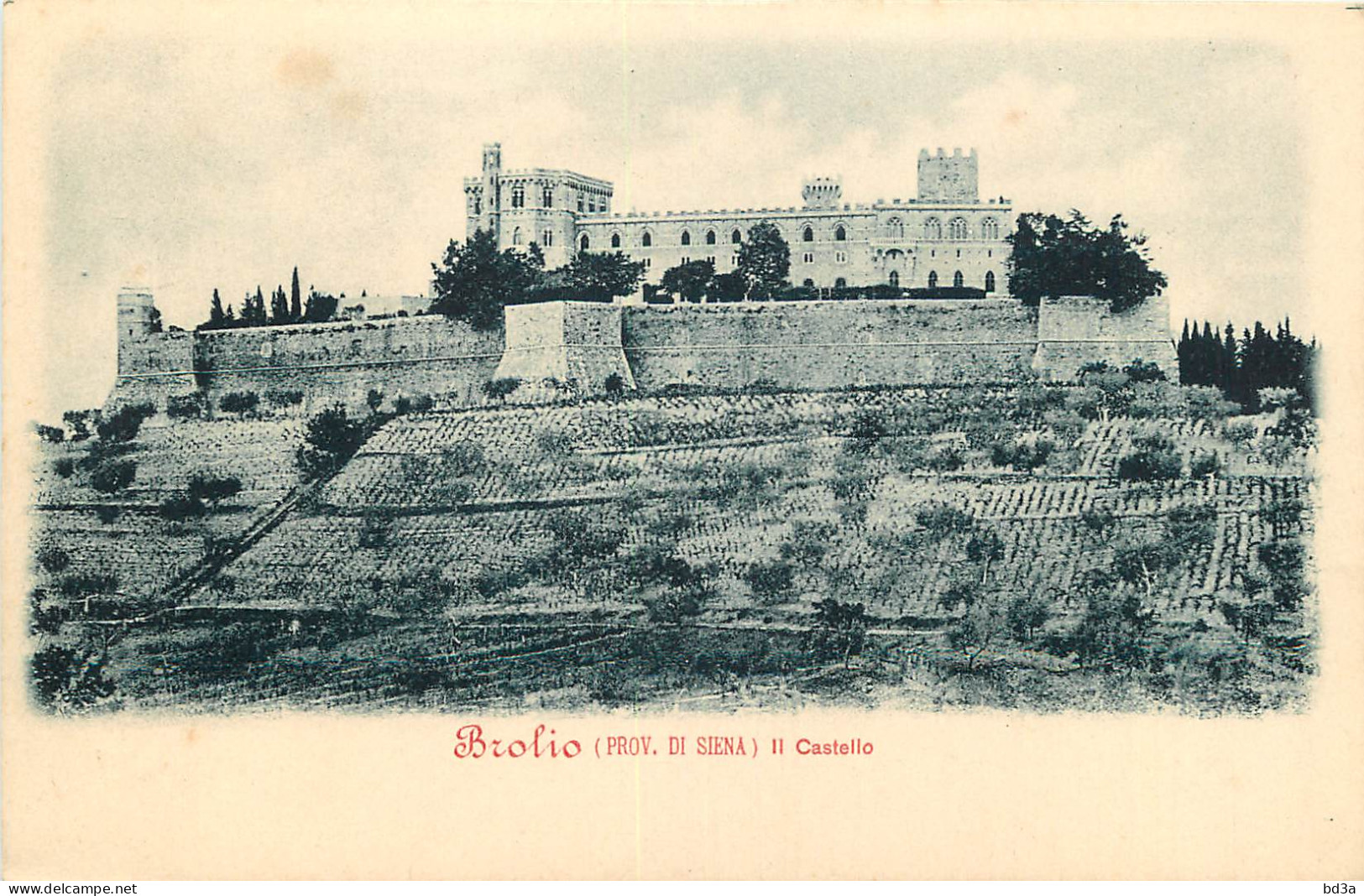  ITALIA  BROLIO  SIENA   Il Castello  - Siena