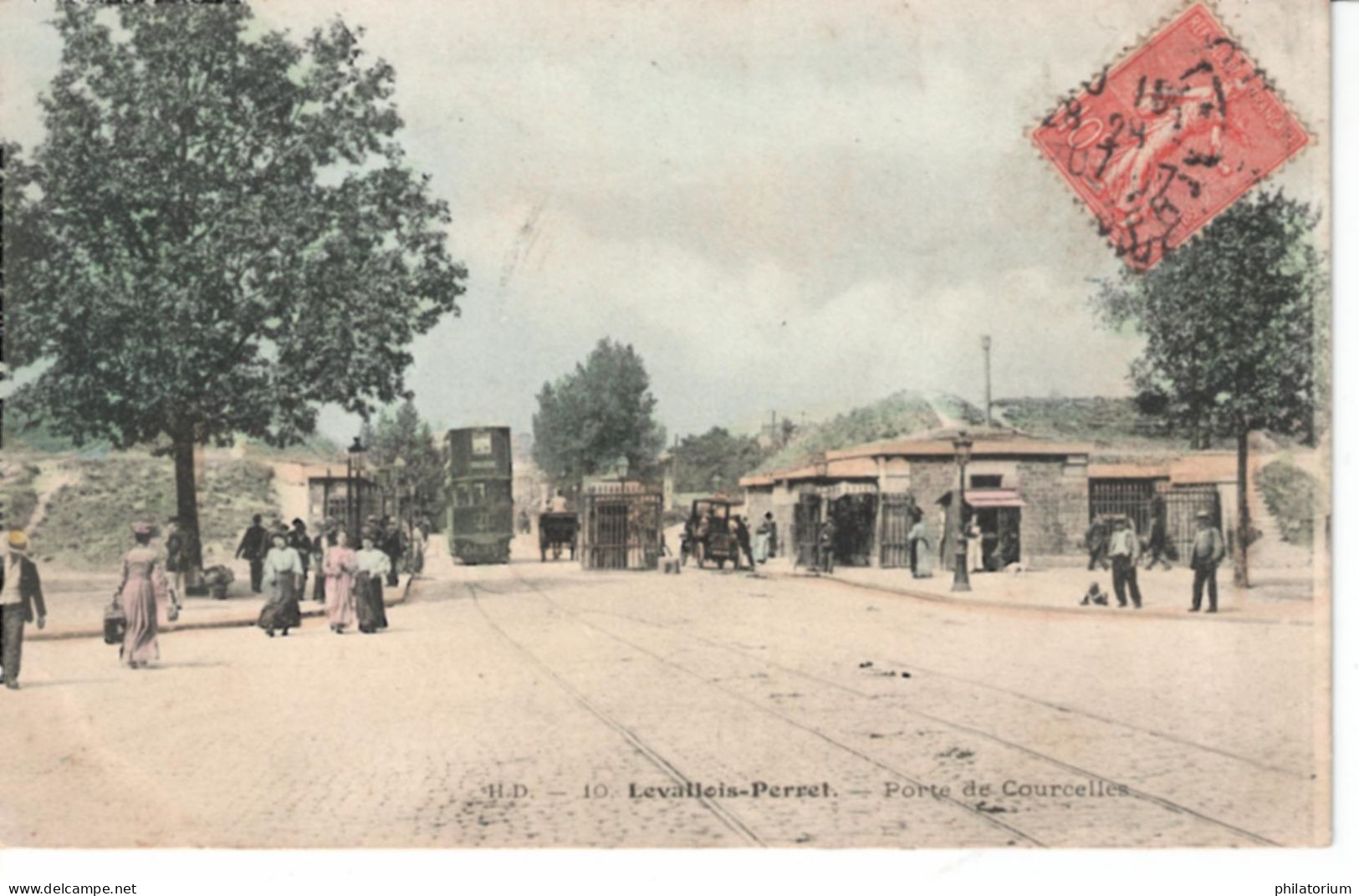 92  LEVALLOIS PERRET  La Porte De Courcelles - Levallois Perret