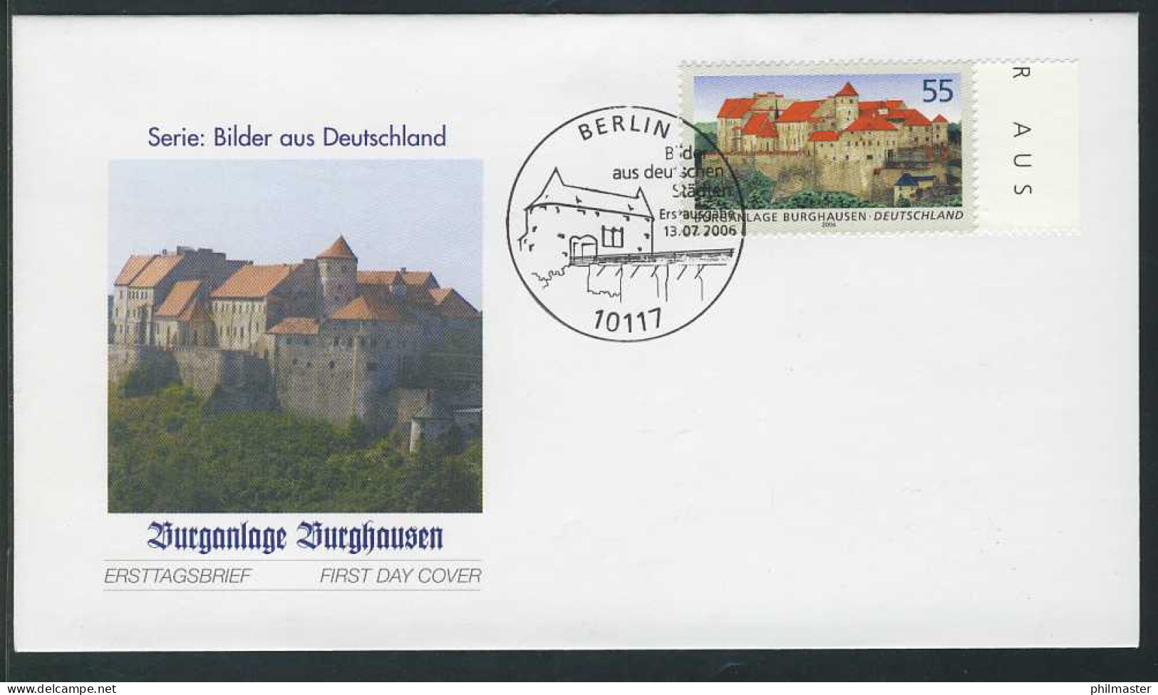 2548 Bilder Aus Deutschland Burghausen FDC Berlin - Lettres & Documents