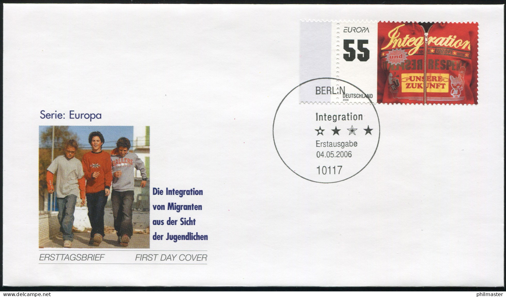 2535 Europa/CEPT Integration Auf FDC Berlin - Covers & Documents