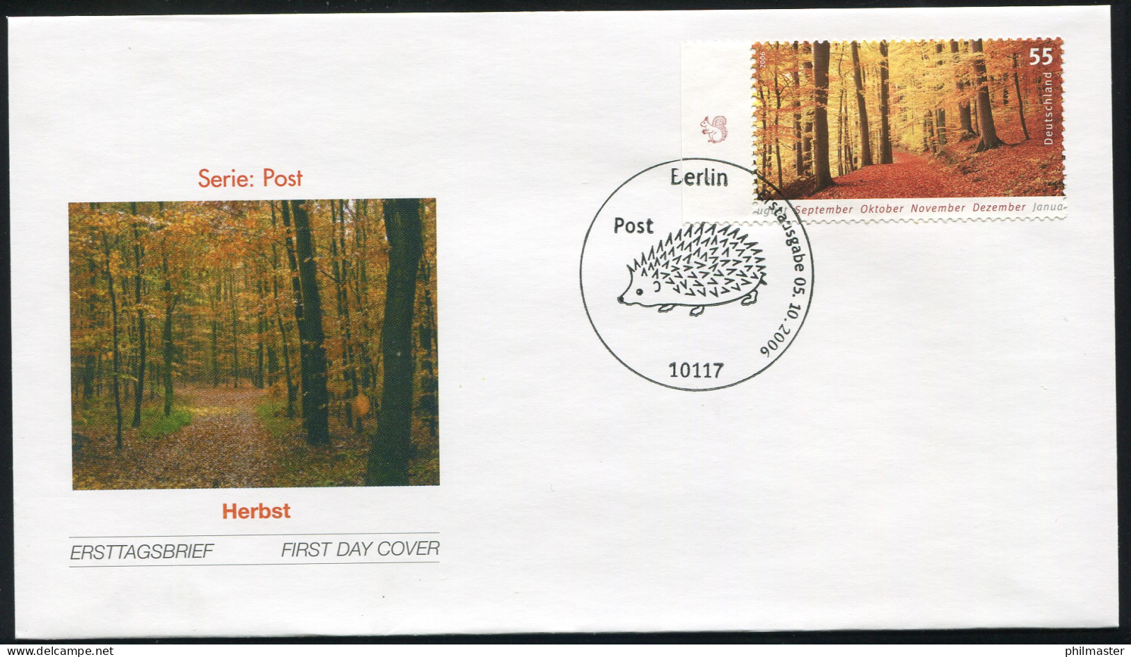 2564 Post Herbst FDC Berlin - Storia Postale