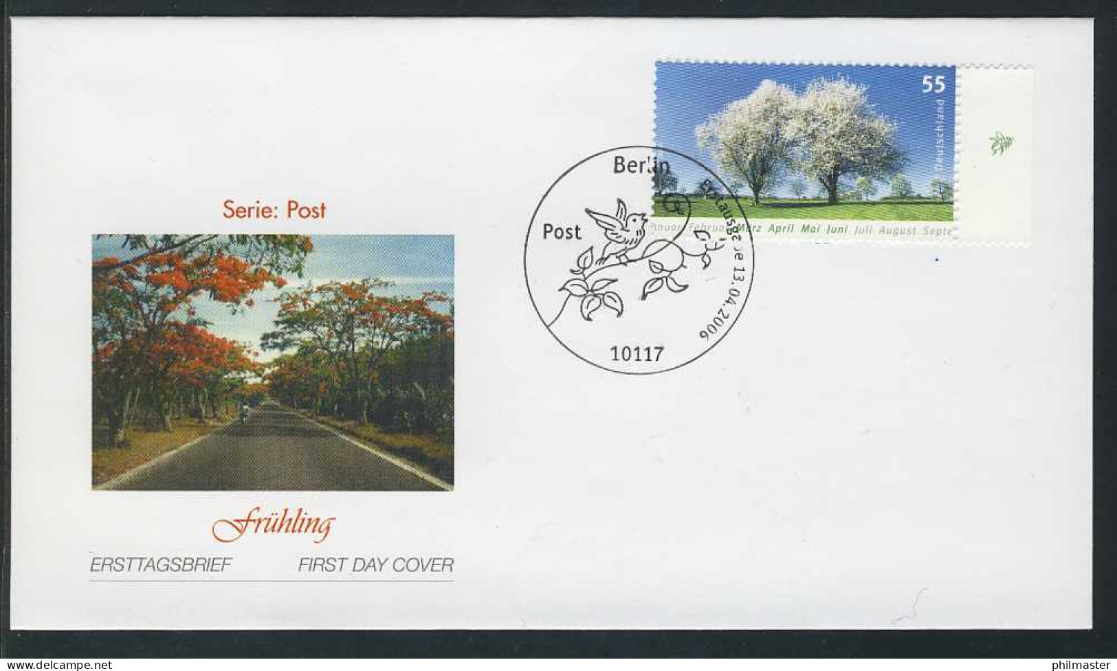 2532 Post Frühling FDC Berlin - Lettres & Documents