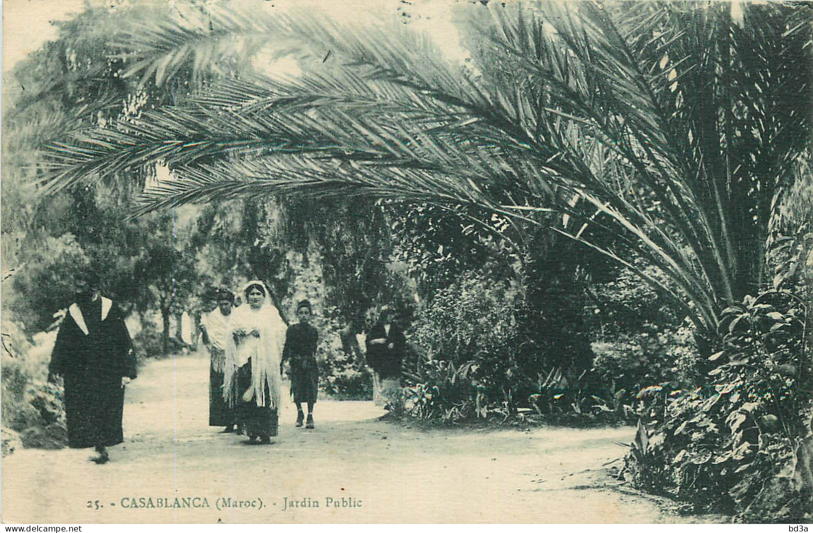  MAROC   CASABLANCA  Jardin Public - Casablanca