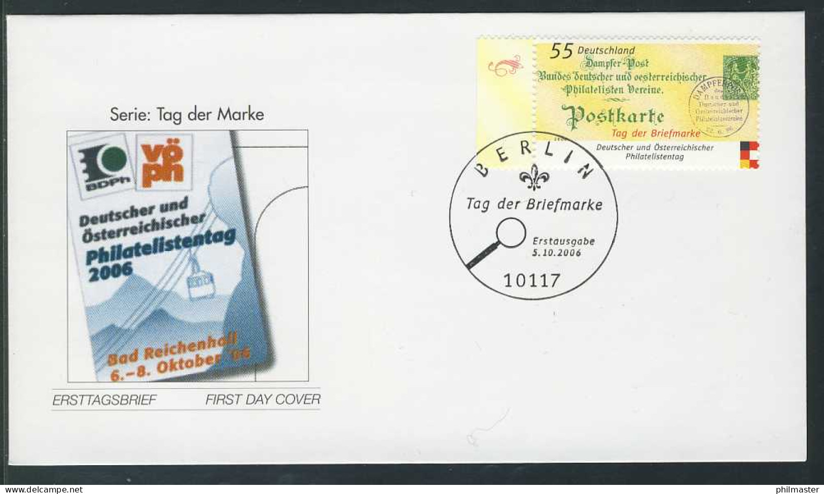 2565 Tag Der Briefmarke - Historische Postkarte FDC Berlin - Lettres & Documents