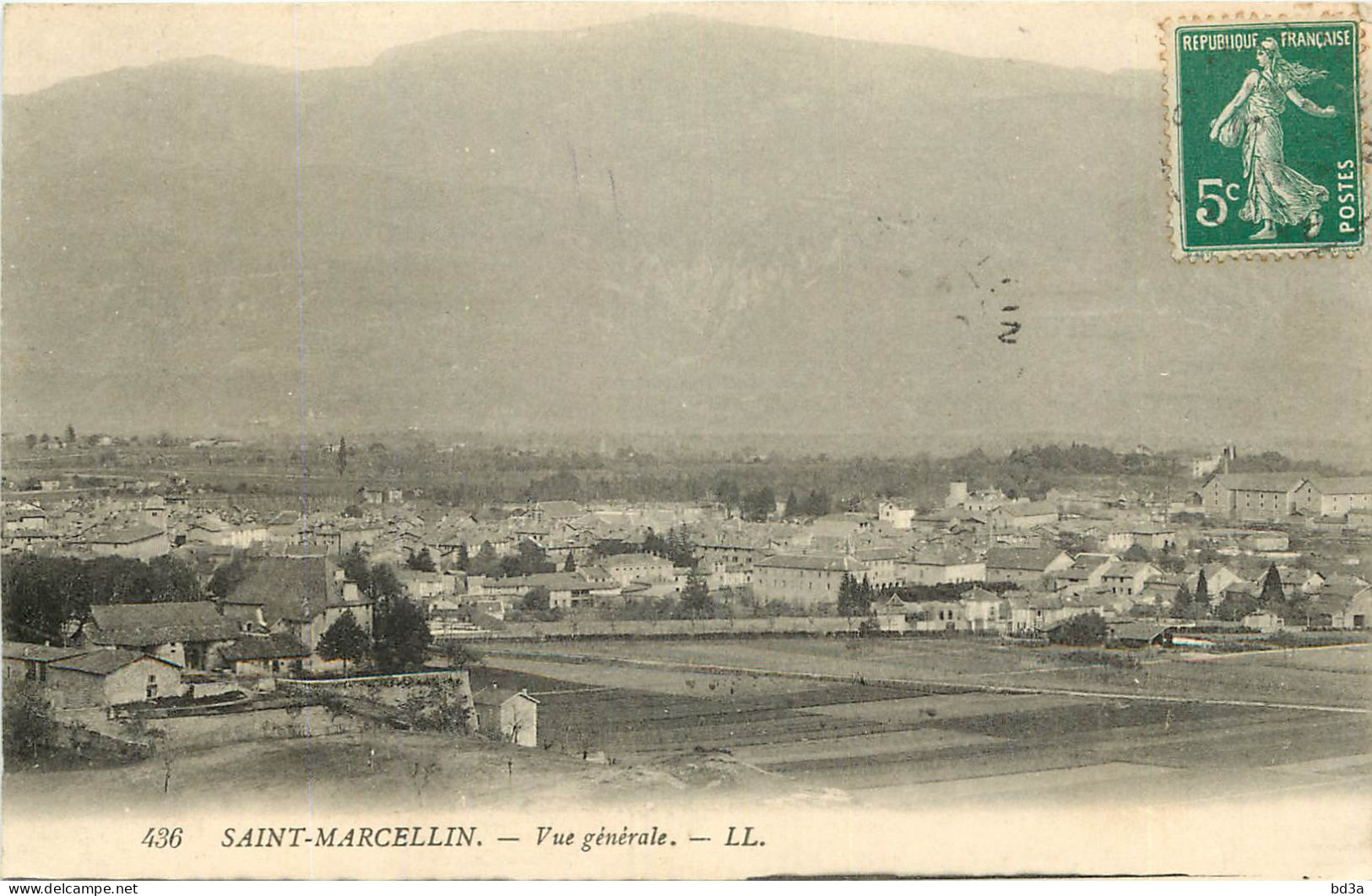  38   SAINT MARCELLIN   Vue Générale - Saint-Marcellin