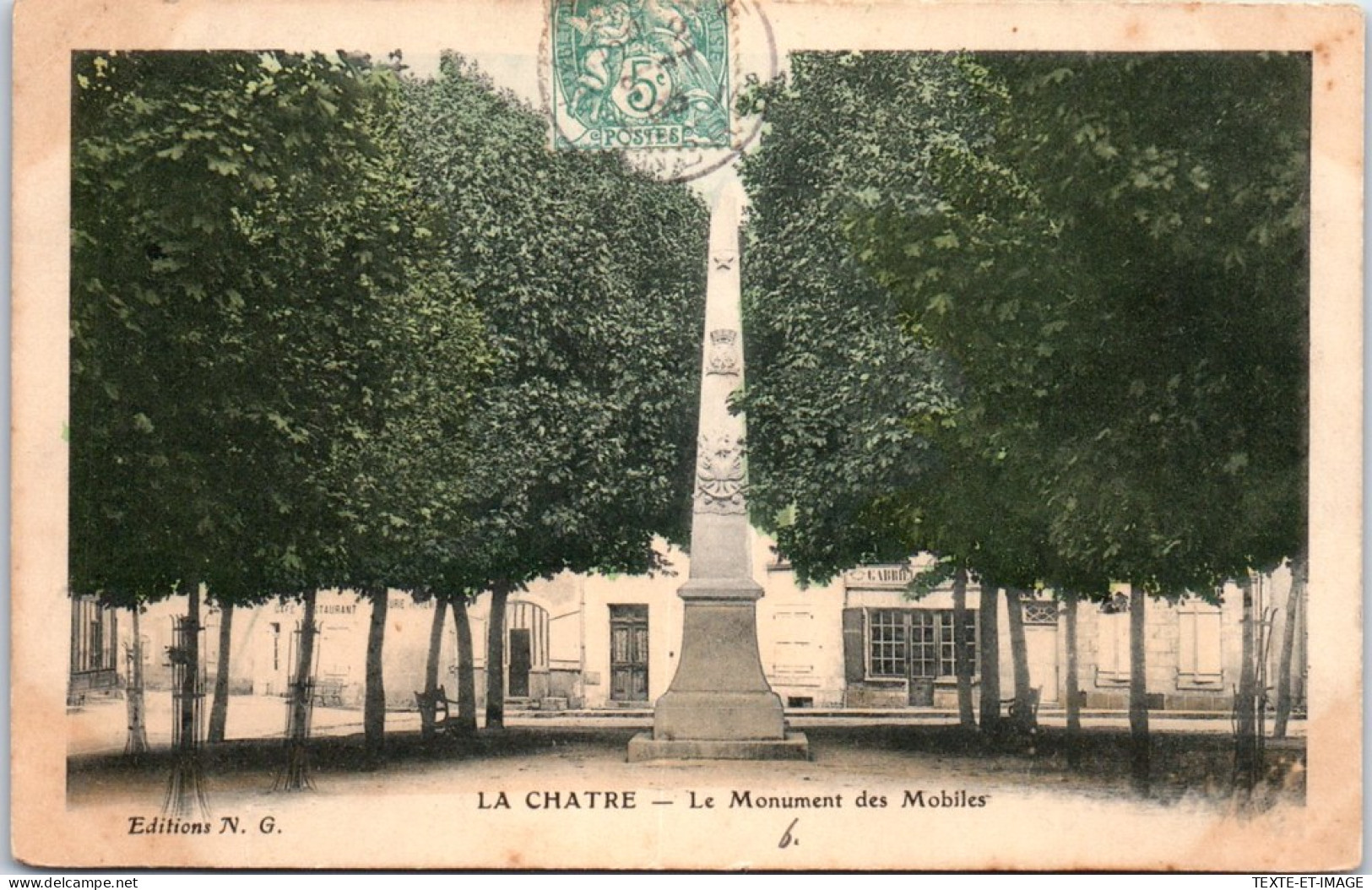 36 LA CHATRE - Le Monument Des Mobiles  - La Chatre