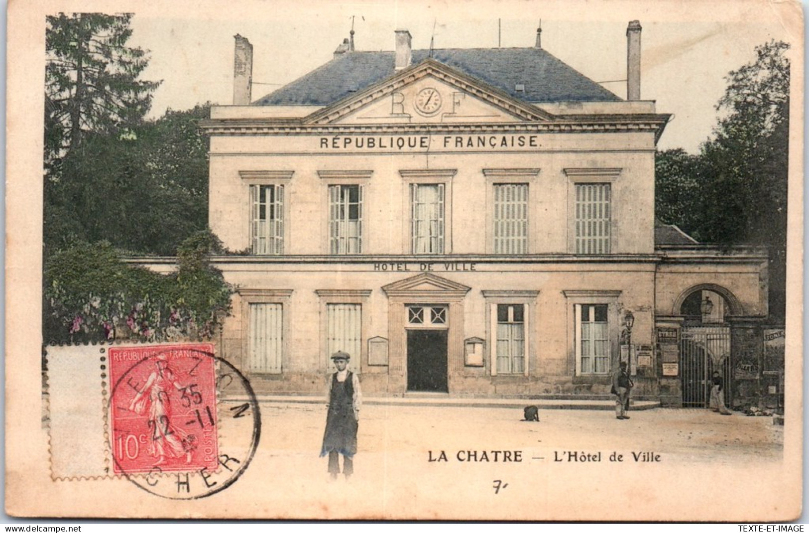 36 LA CHATRE - L'hotel De Ville  - La Chatre