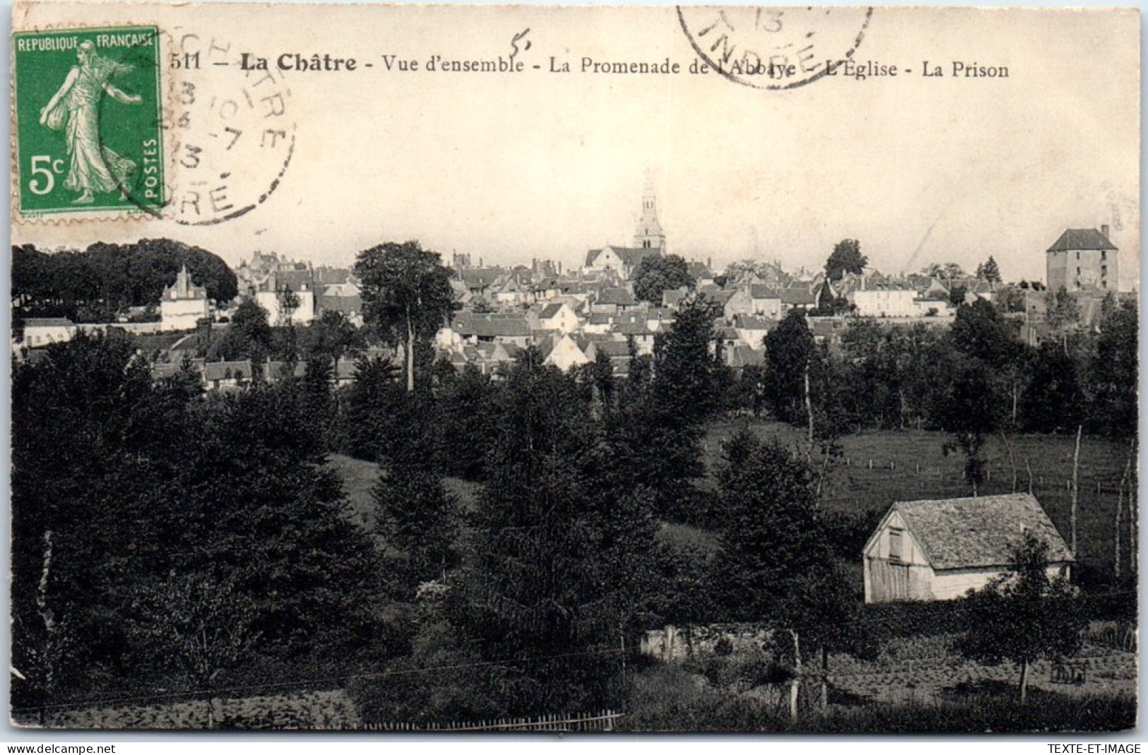 36  LA CHATRE - Vue D'ensemble - La Chatre