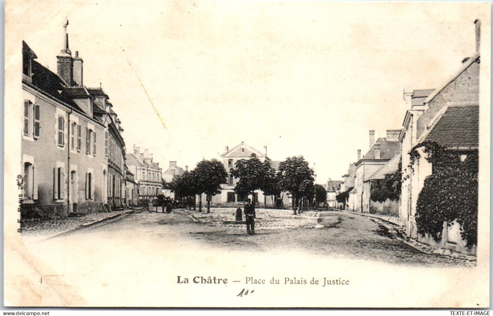 36  LA CHATRE - Place Du Palais De Justice. - La Chatre