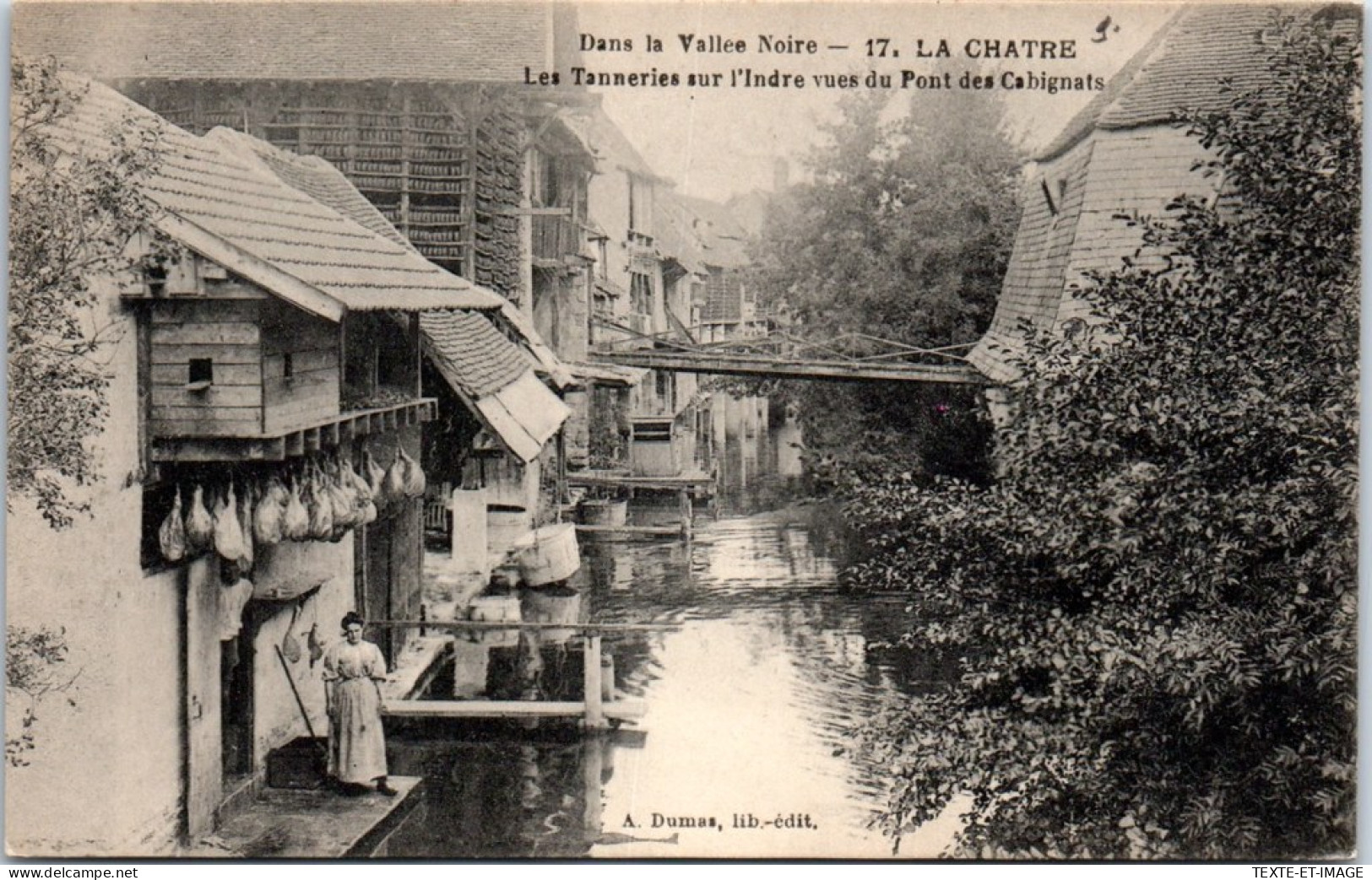 36  LA CHATRE - Les Tanneries Sur L'indre. - La Chatre