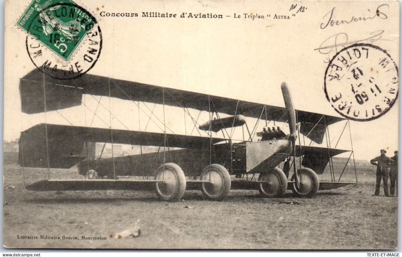 AVIATION - Concours Militaire D'aviation - Le Triplan ASTRA  - Other & Unclassified