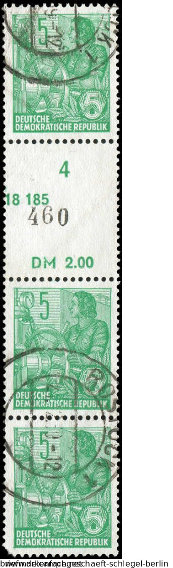 DDR, 1957, Gestempelt, Paar - Sonstige & Ohne Zuordnung