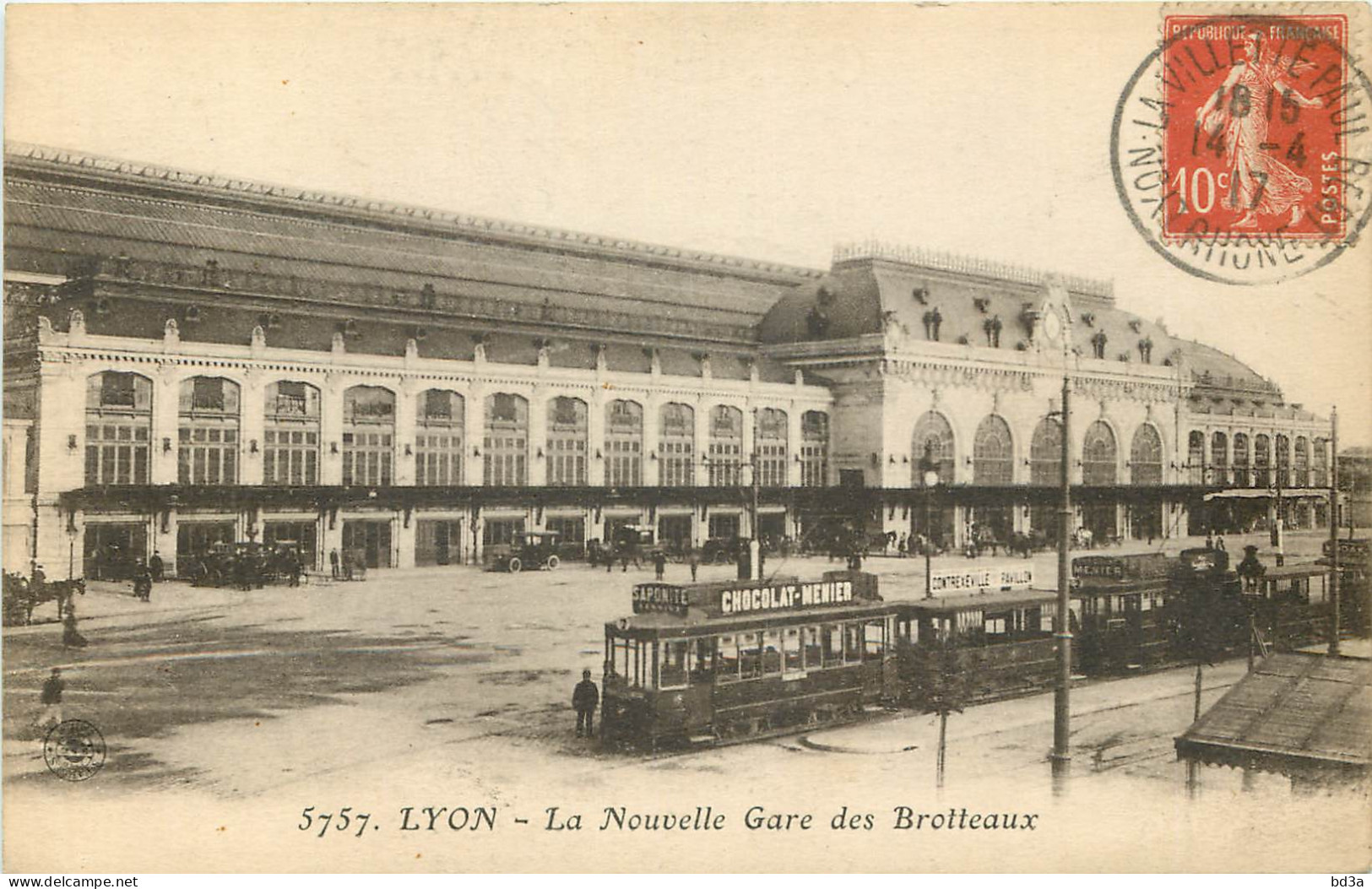  69   LYON    LA NOUVELLE  GARE DES BROTTEAUX - Lyon 6