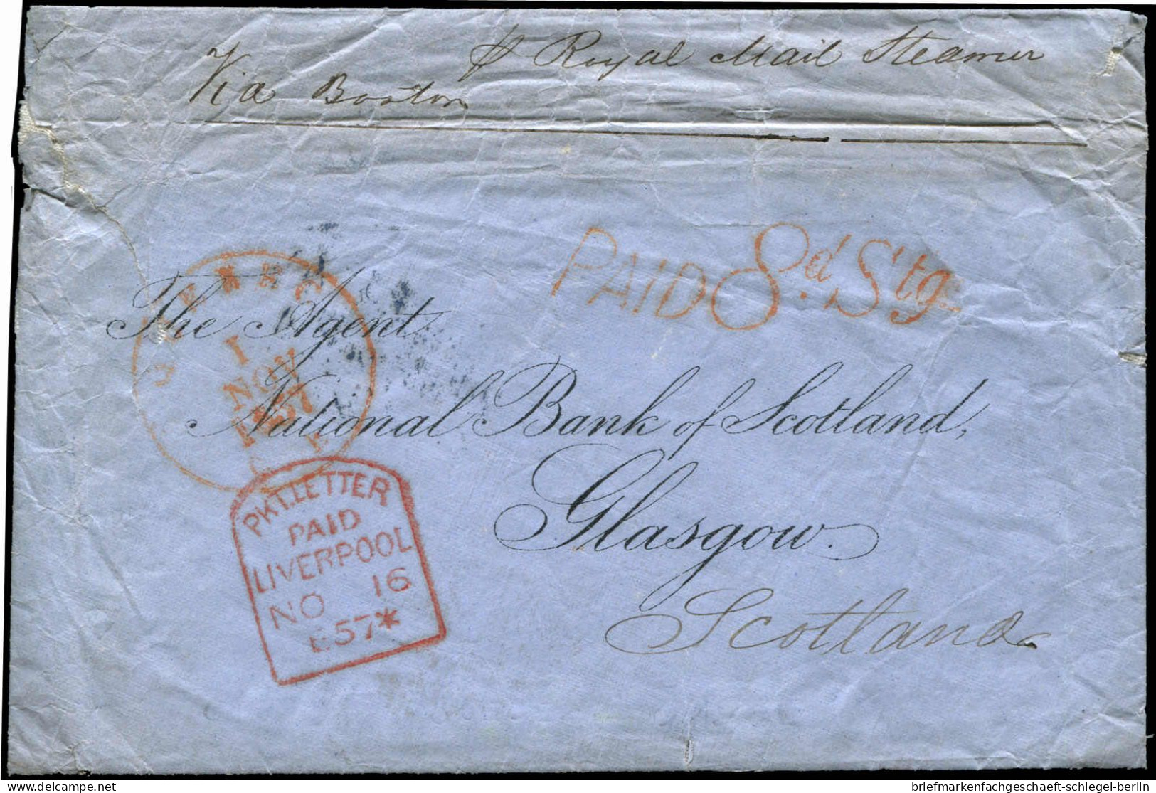 Canada, 1857, Brief - Sonstige & Ohne Zuordnung