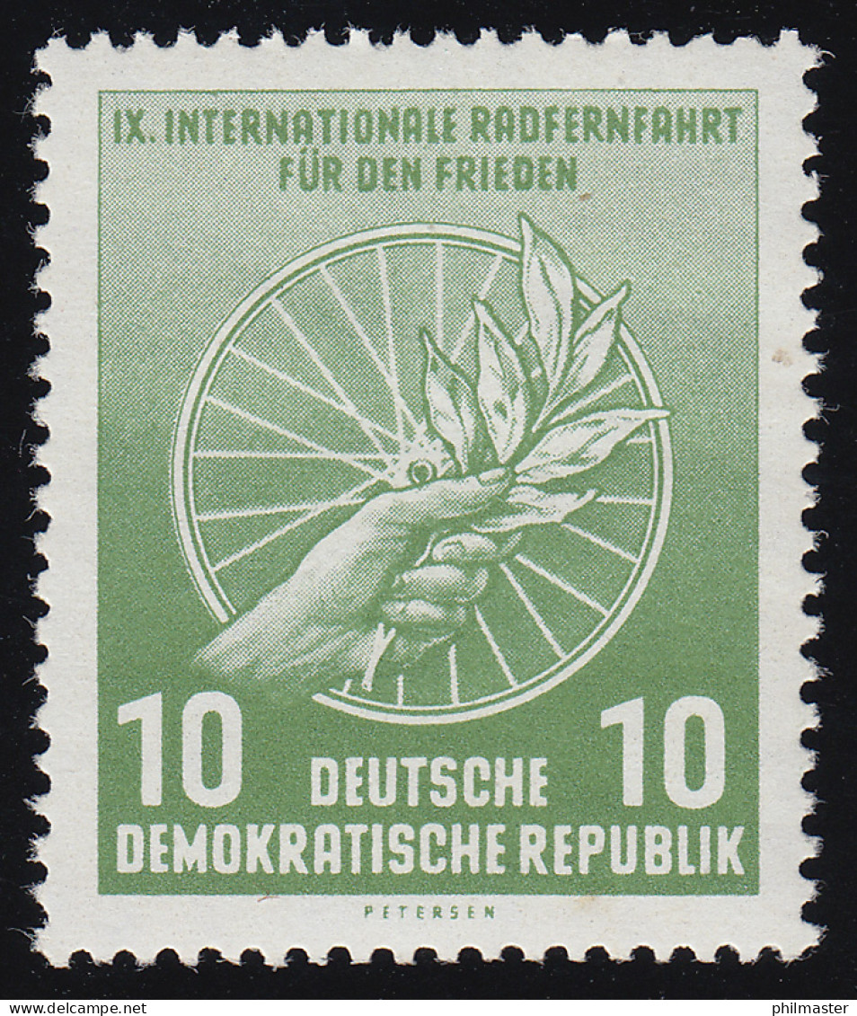 521b Radrennfahrt 10 Pf ** - Neufs