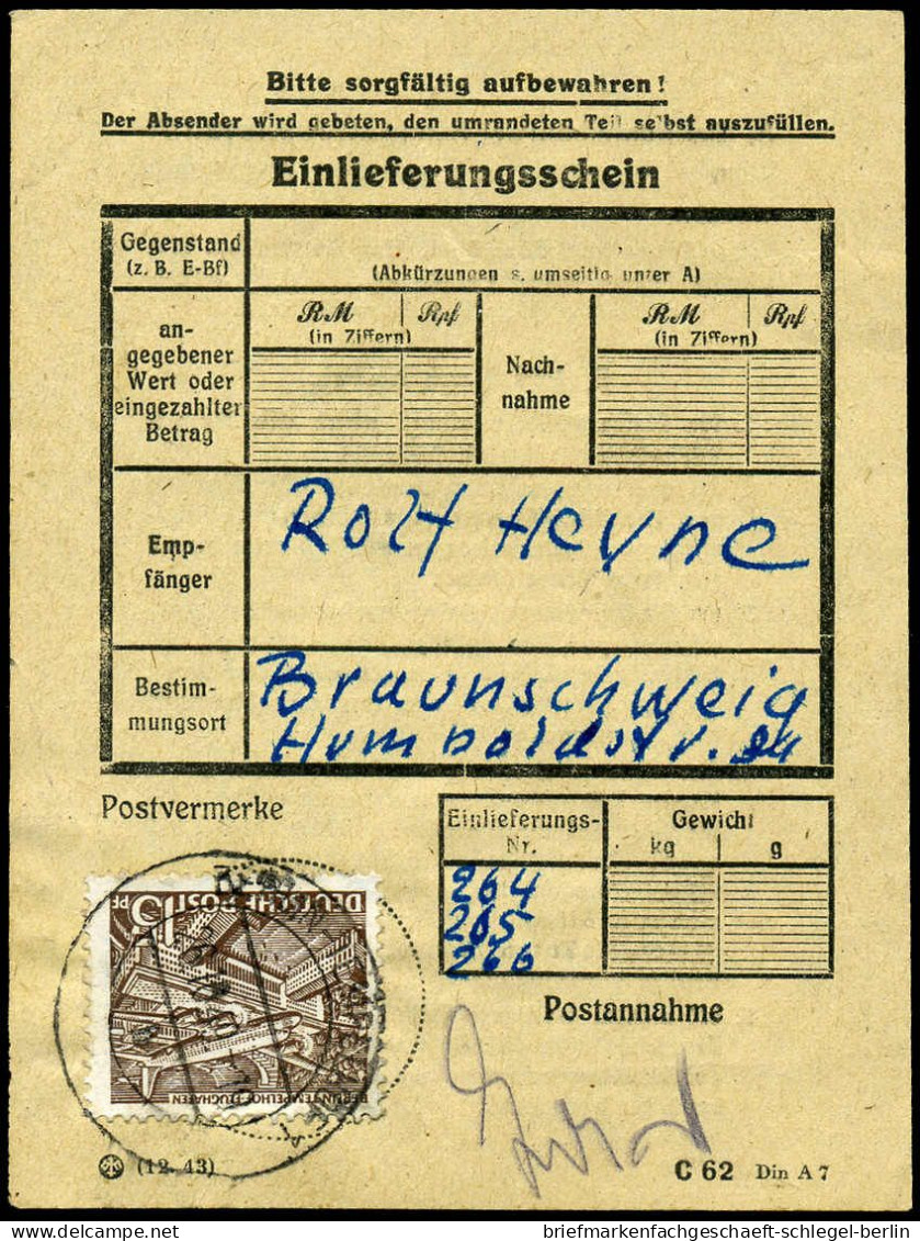 Berlin, 1950, 48, Brief - Sonstige & Ohne Zuordnung