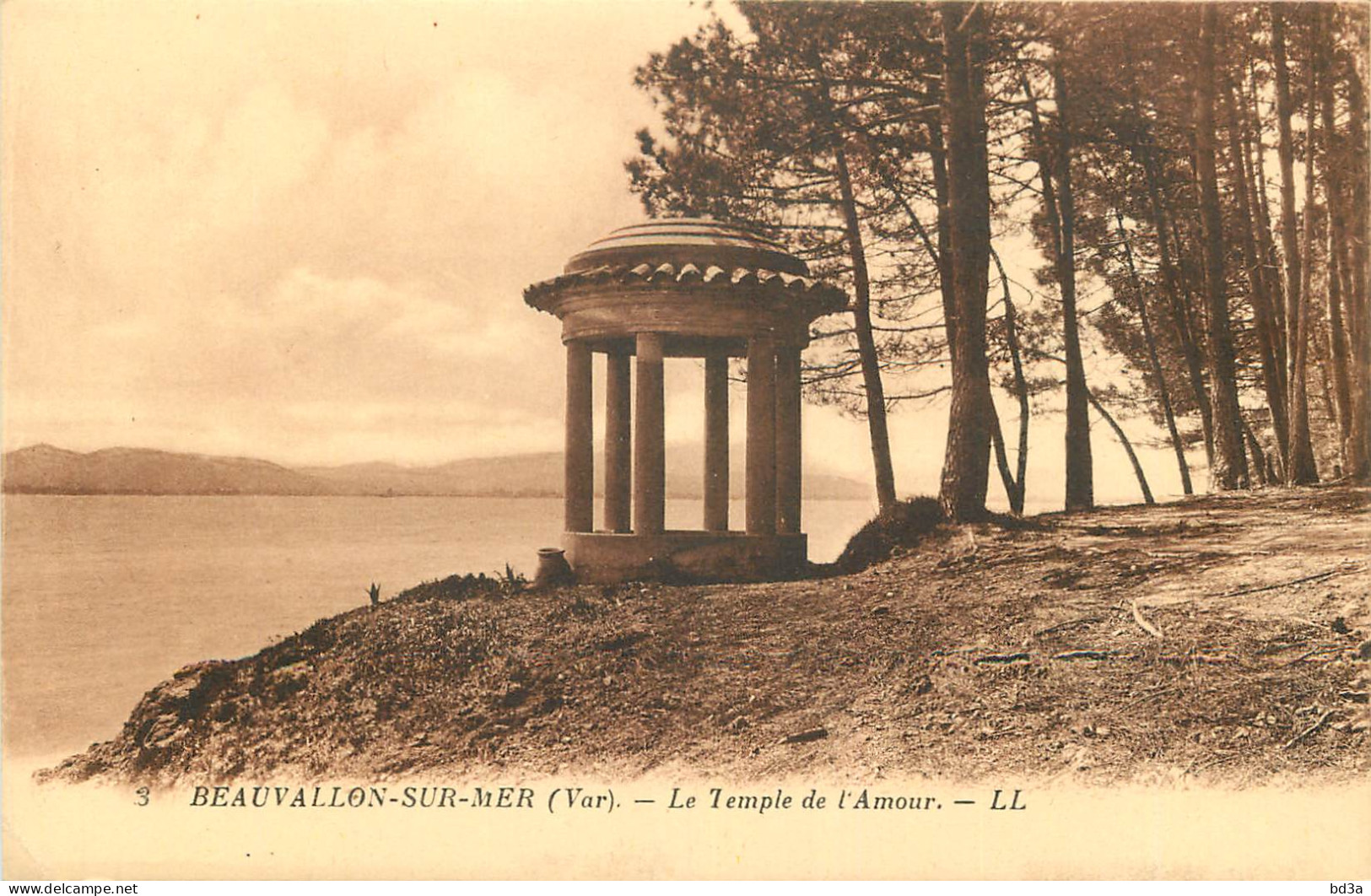  06   BEAUVALLON SUR MER   LE TEMPLE DE L'AMOUR - Sainte-Maxime