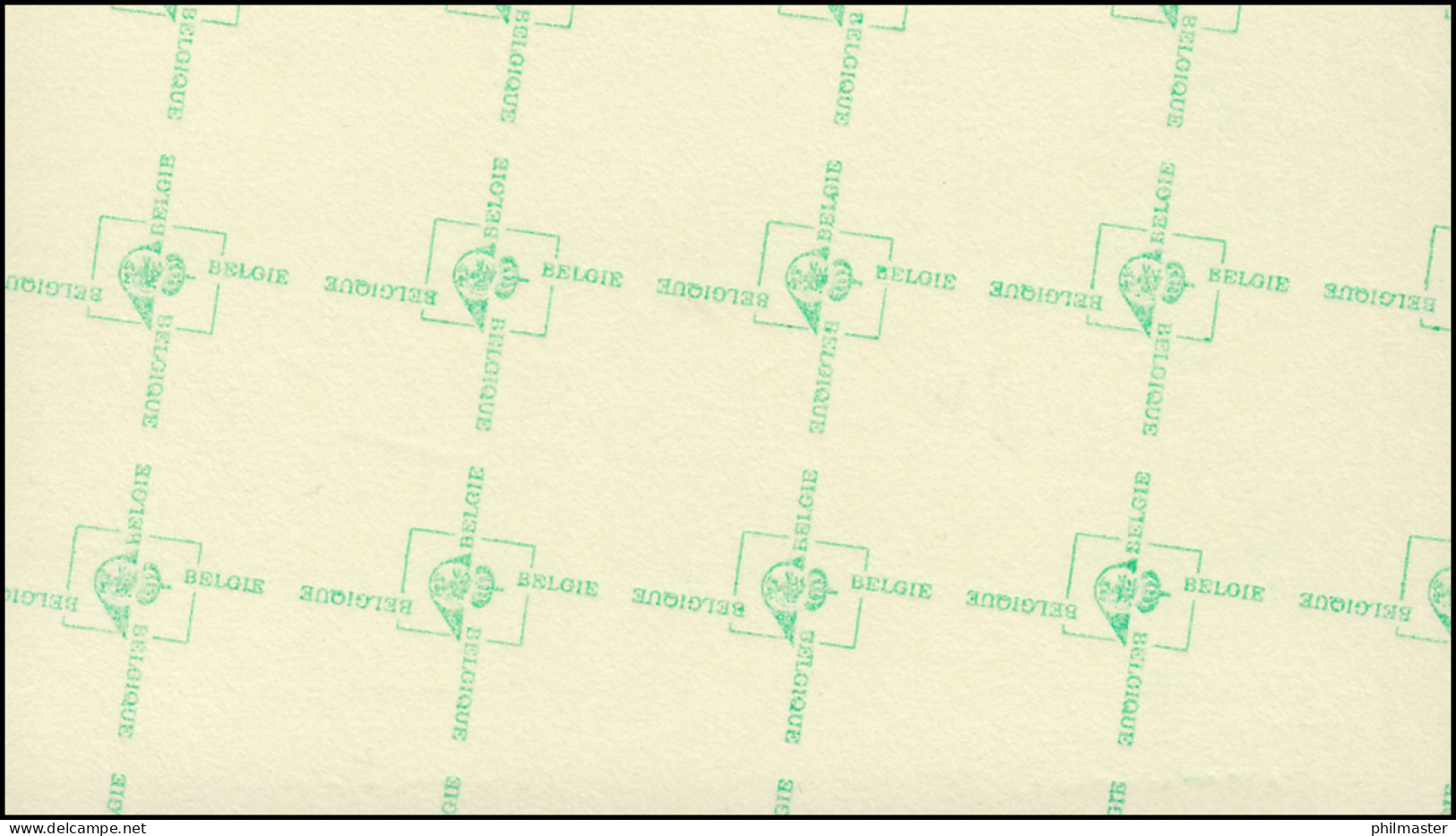 Belgien Markenheftchen 22 Löwe Und König Baudouin 15 Franc 1972, ** - Unclassified