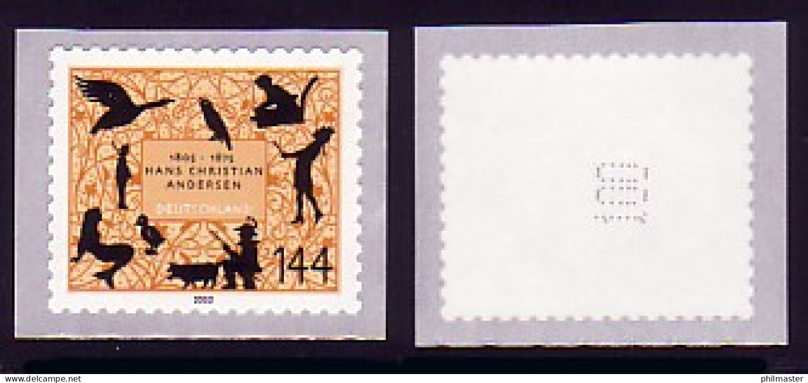 2455 Andersen Sk, Mit Rückseitiger Nummer 100, Postfrisch ** - Roller Precancels