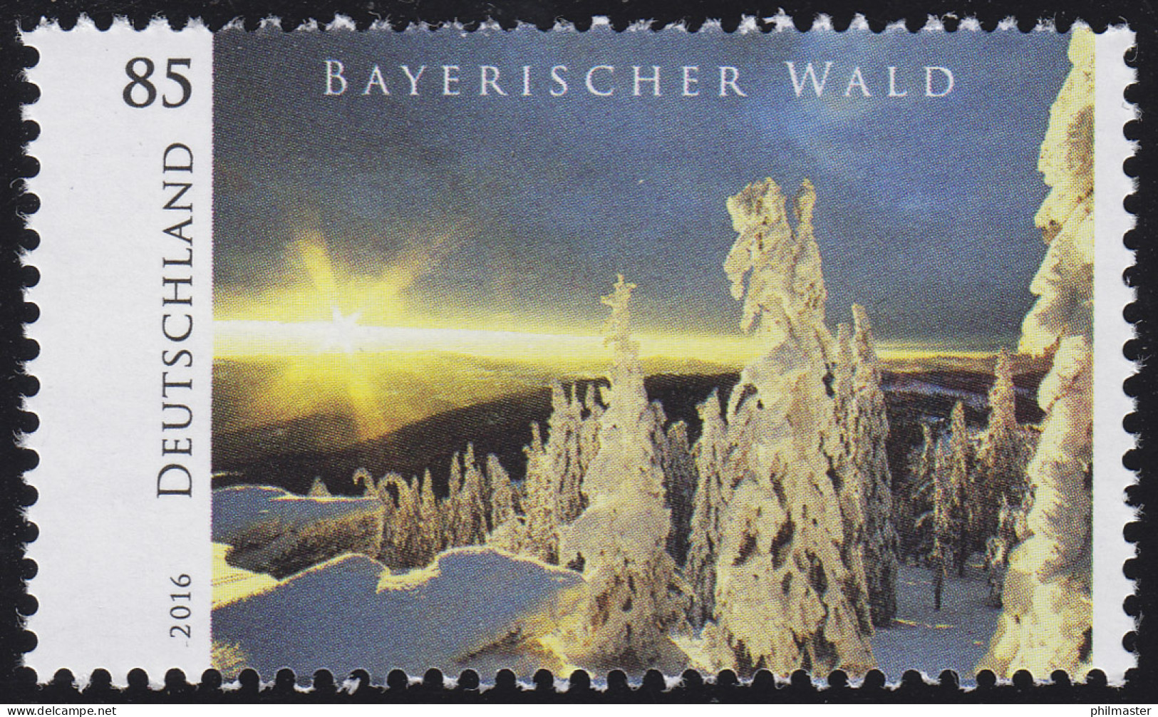 3203 Bayerischer Wald Aus Rolle Mit GERADER Nummer ** - 1. Auflage - Roller Precancels