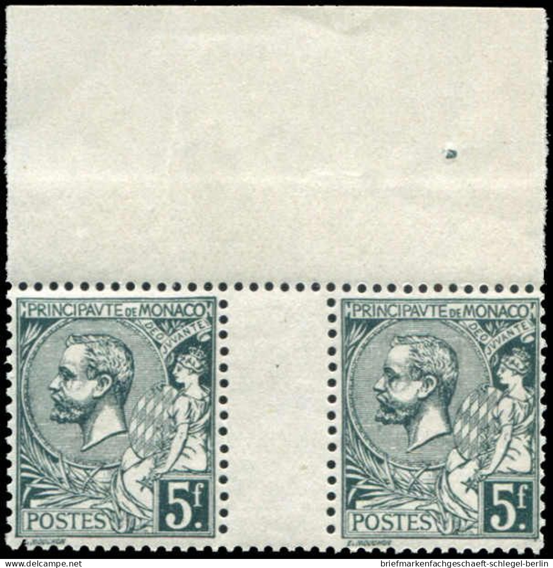 Monaco, 1921, 49-50, Postfrisch - Other & Unclassified