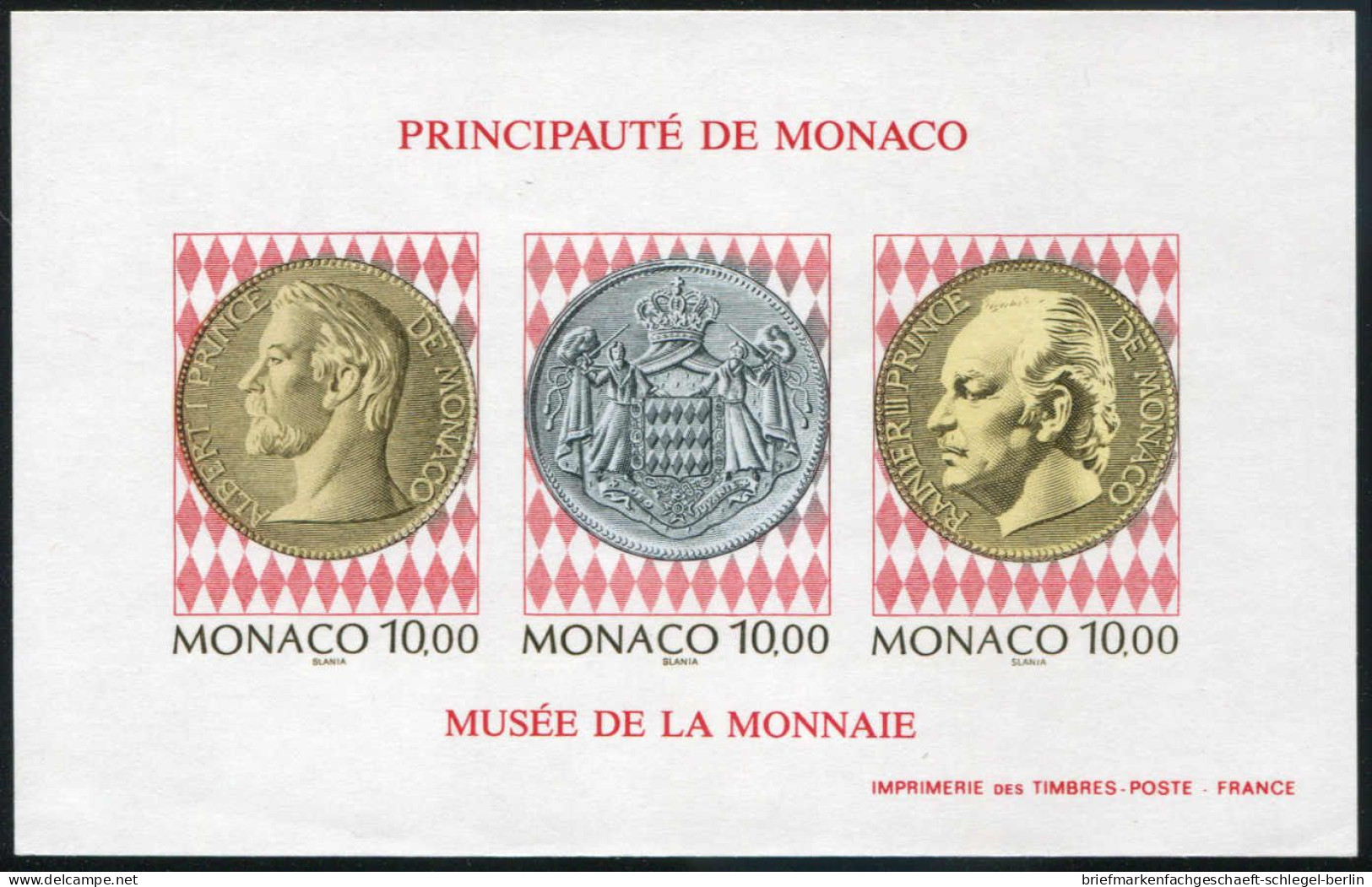 Monaco, 1994, Bl. 64 (2), Postfrisch - Andere & Zonder Classificatie