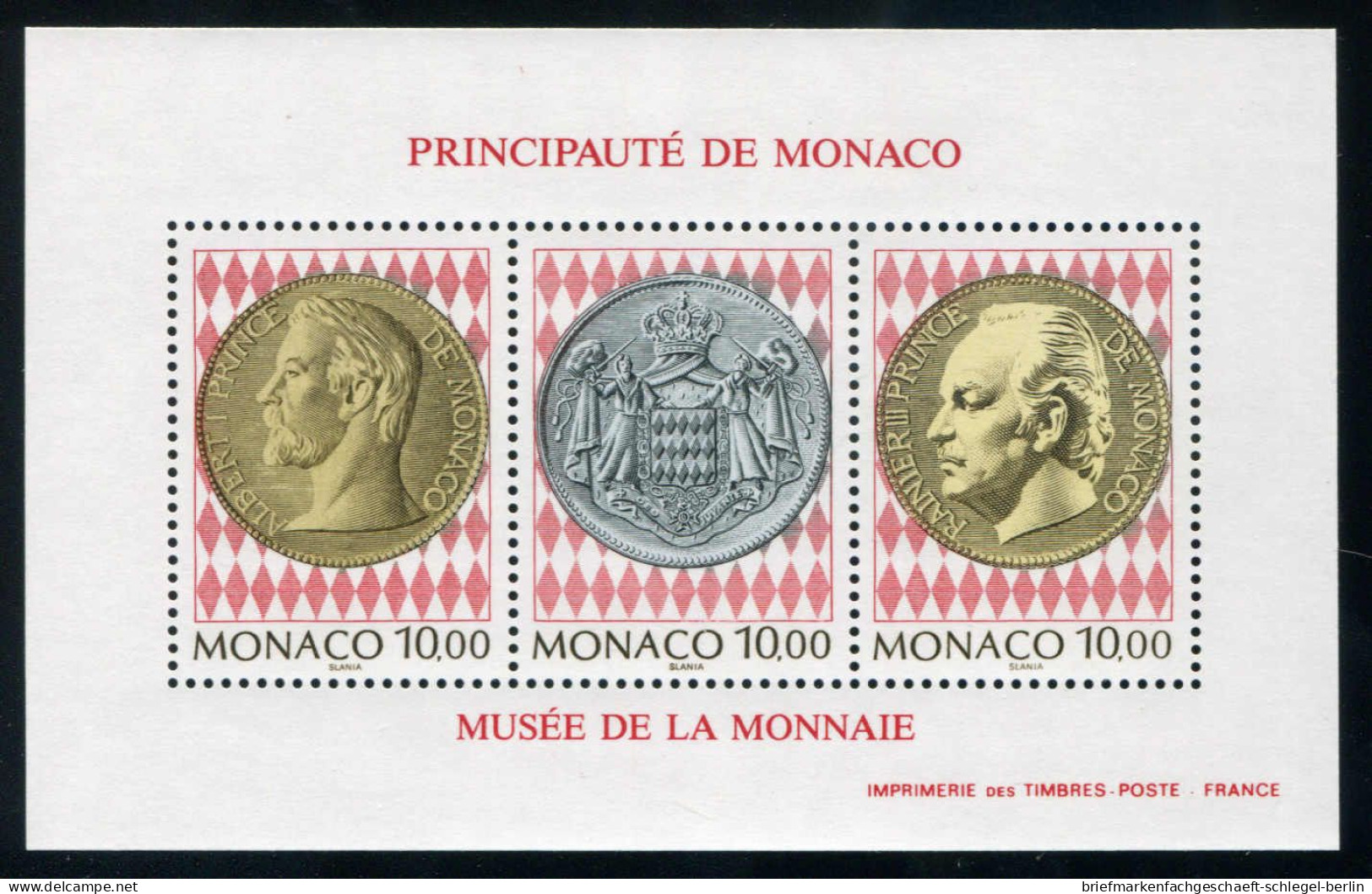 Monaco, 1994, Bl. 64 (2), Postfrisch - Andere & Zonder Classificatie
