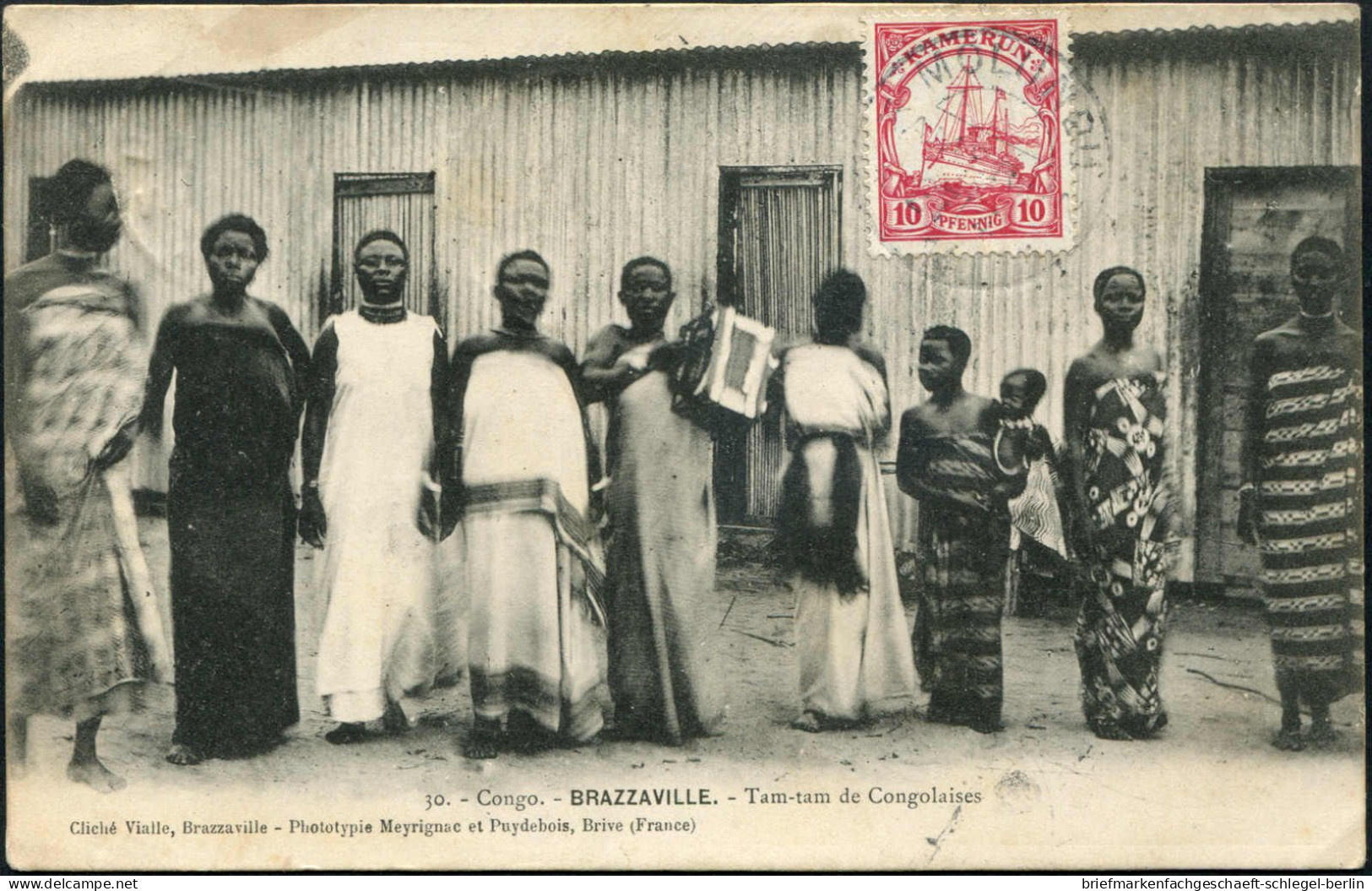 Deutsche Kolonien Kamerun, Brief - Camerun