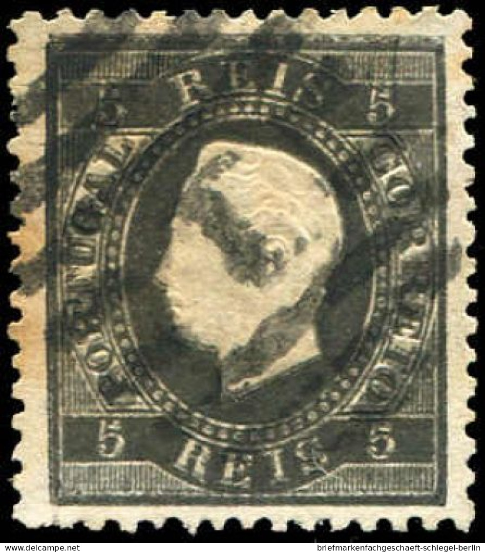 Portugal, 1870, 34 DD, Gestempelt - Autres & Non Classés