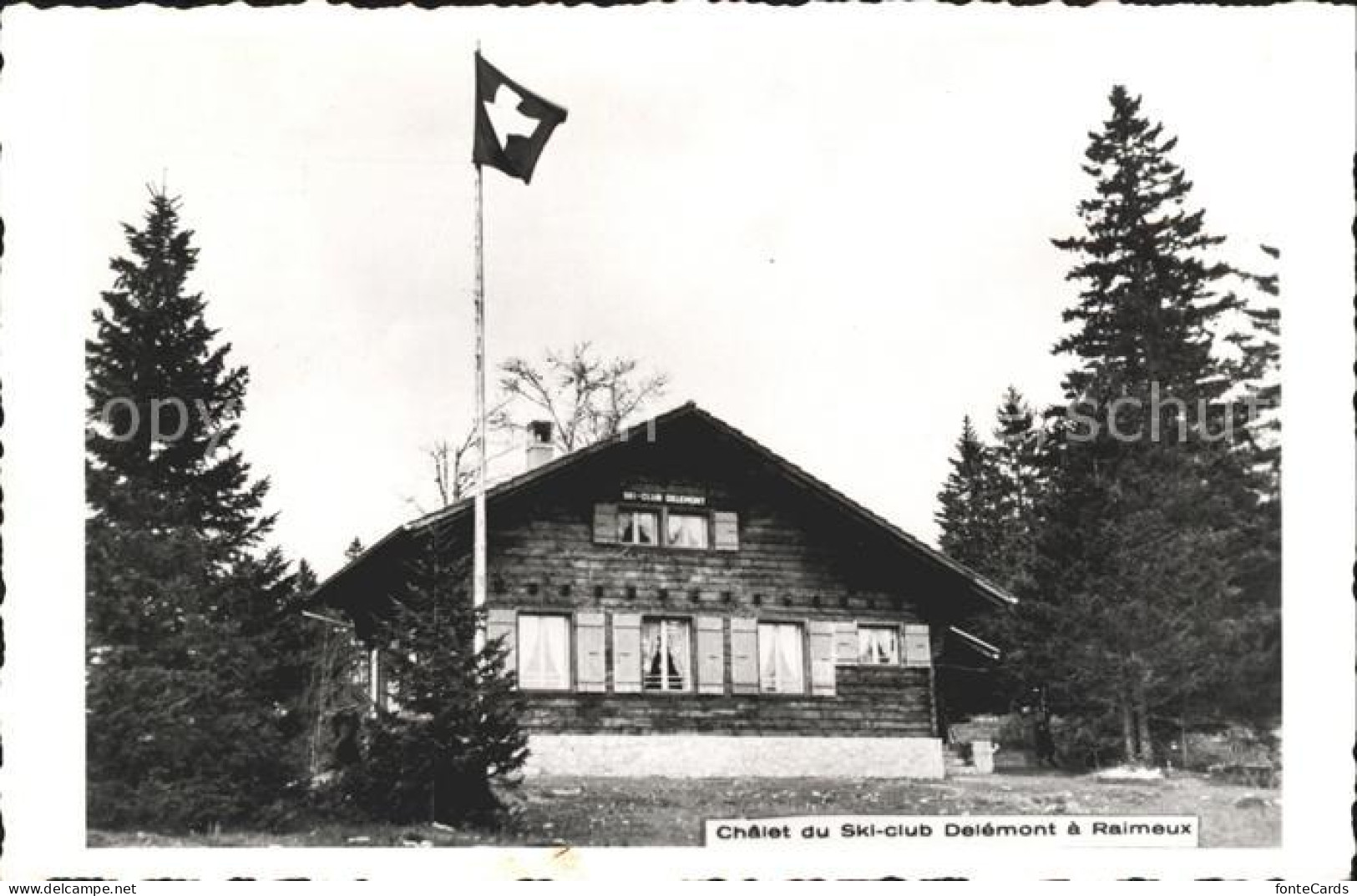 11747923 Mont Raimeux Chalet Du Ski-Club Delemont Mont Raimeux - Andere & Zonder Classificatie