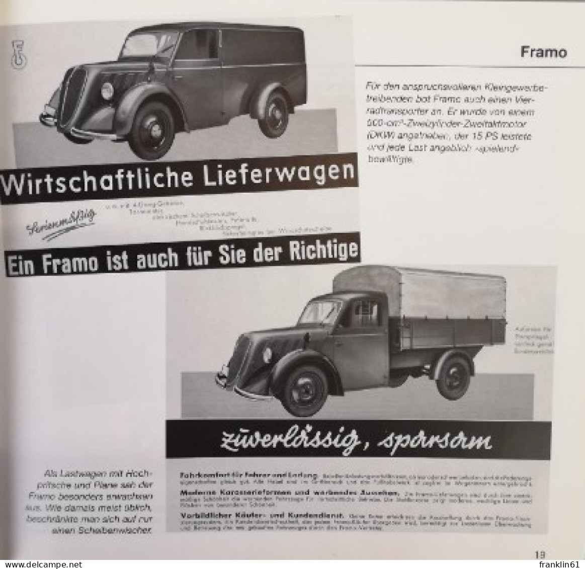 Schrader Motor-Chronik. Dreirad- und Kleinlieferwagen 1945-1967