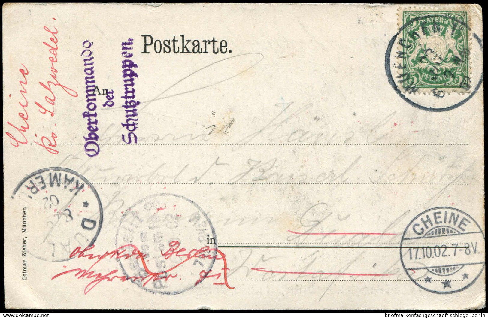 Deutsche Kolonien Kamerun, 1902, Brief - Kamerun