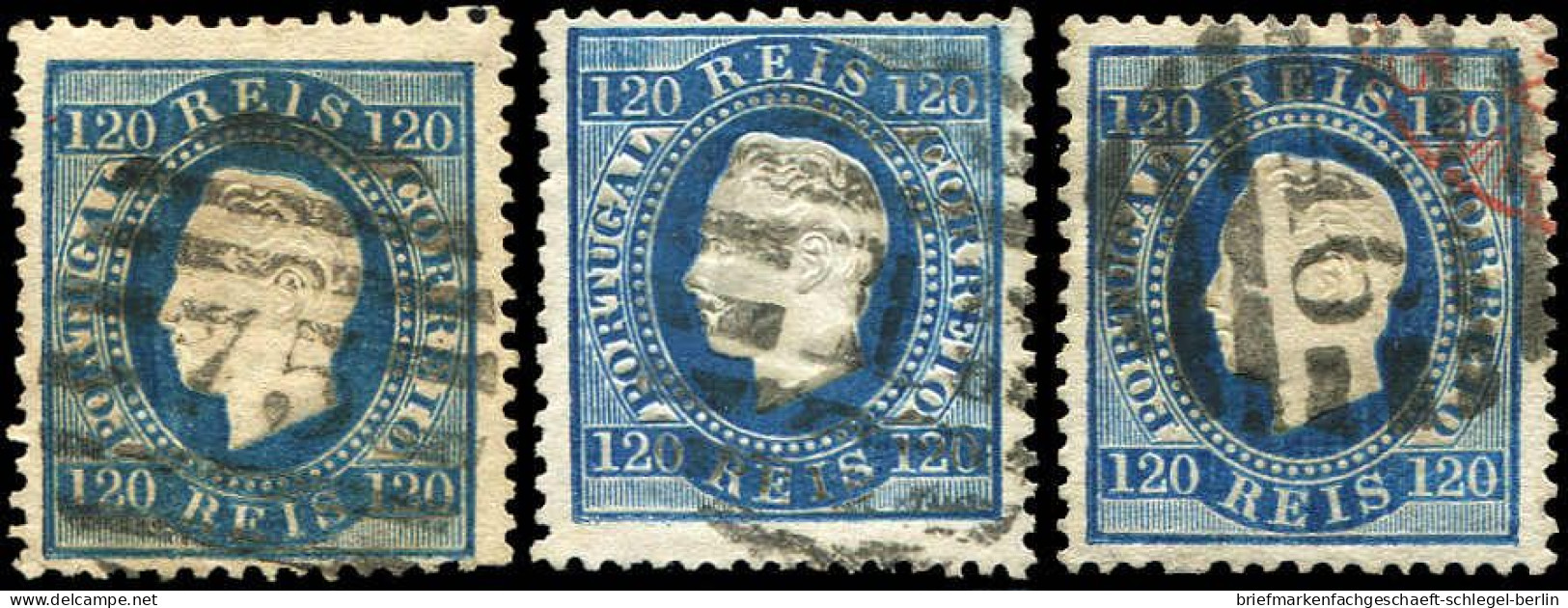 Portugal, 1870, 42 (3), Gestempelt - Autres & Non Classés