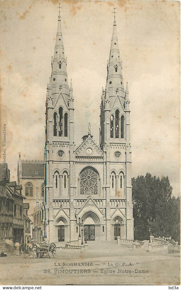  61  VIMOUTIERS  Eglise Notre Dame  - Vimoutiers