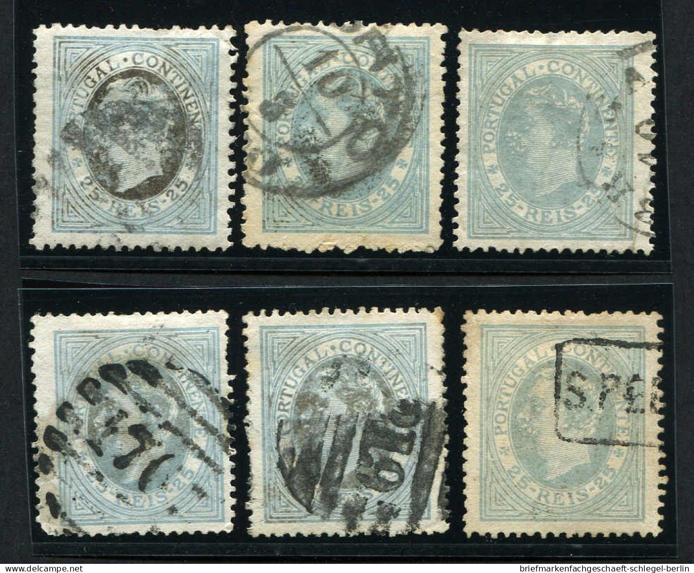 Portugal, 1879, 50 (6), Gestempelt - Autres & Non Classés