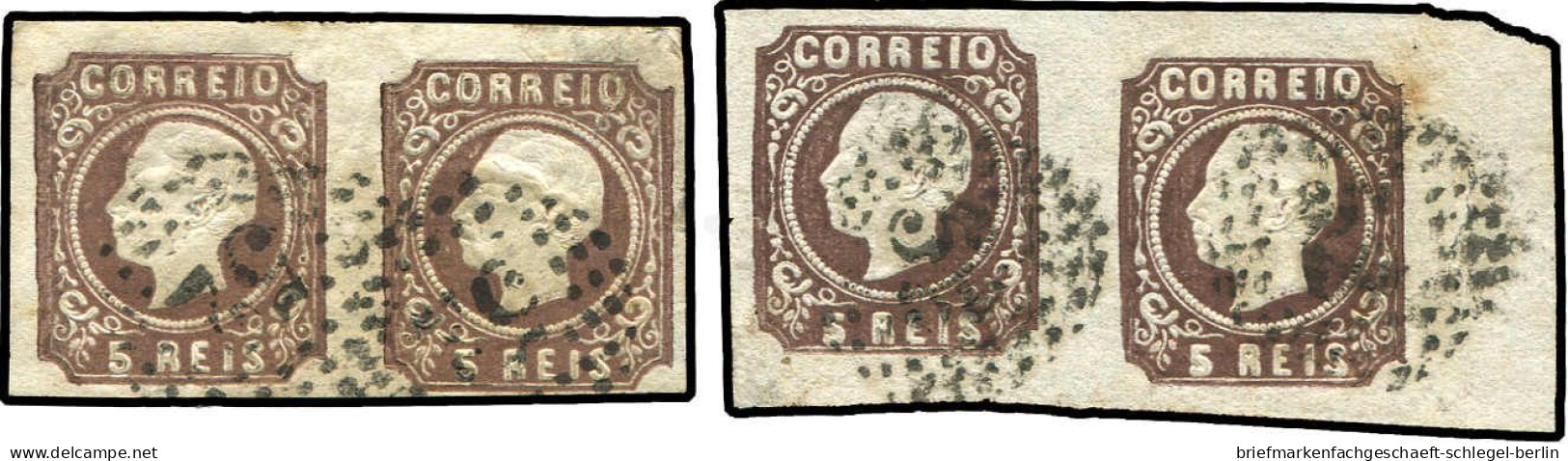 Portugal, 1862, 12 II (4), Gestempelt - Autres & Non Classés