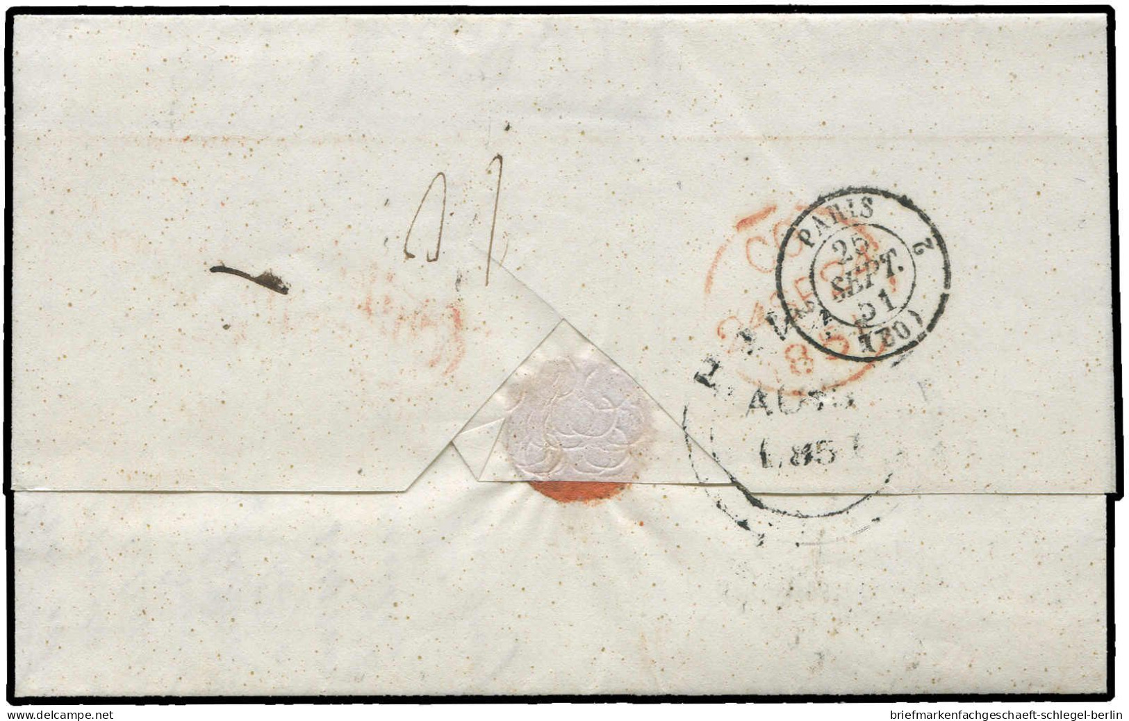 Cuba, 1851, Brief - Kuba