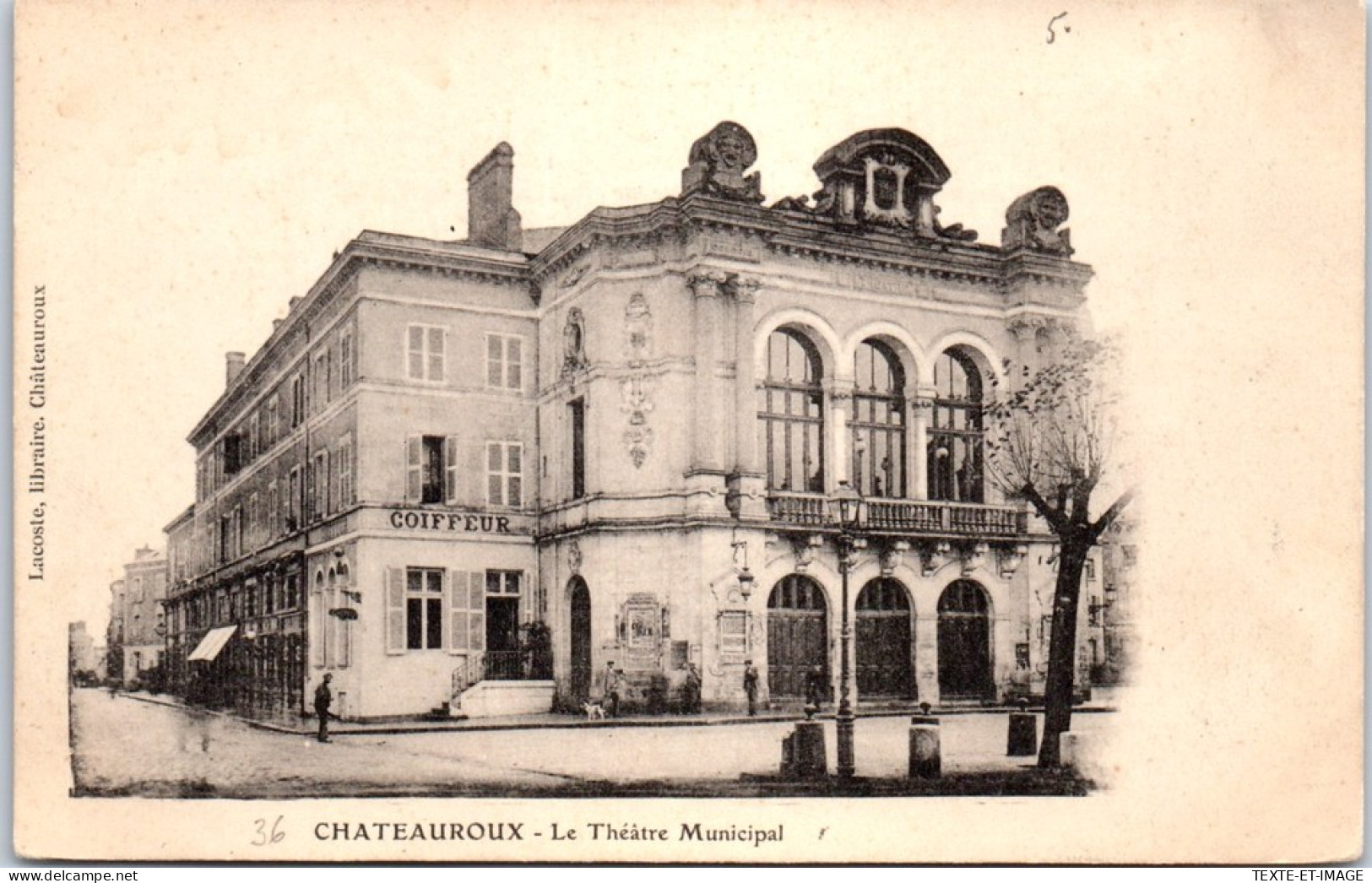36 CHATEAUROUX - Theatre Municipal & La Victor Hugo. - Chateauroux