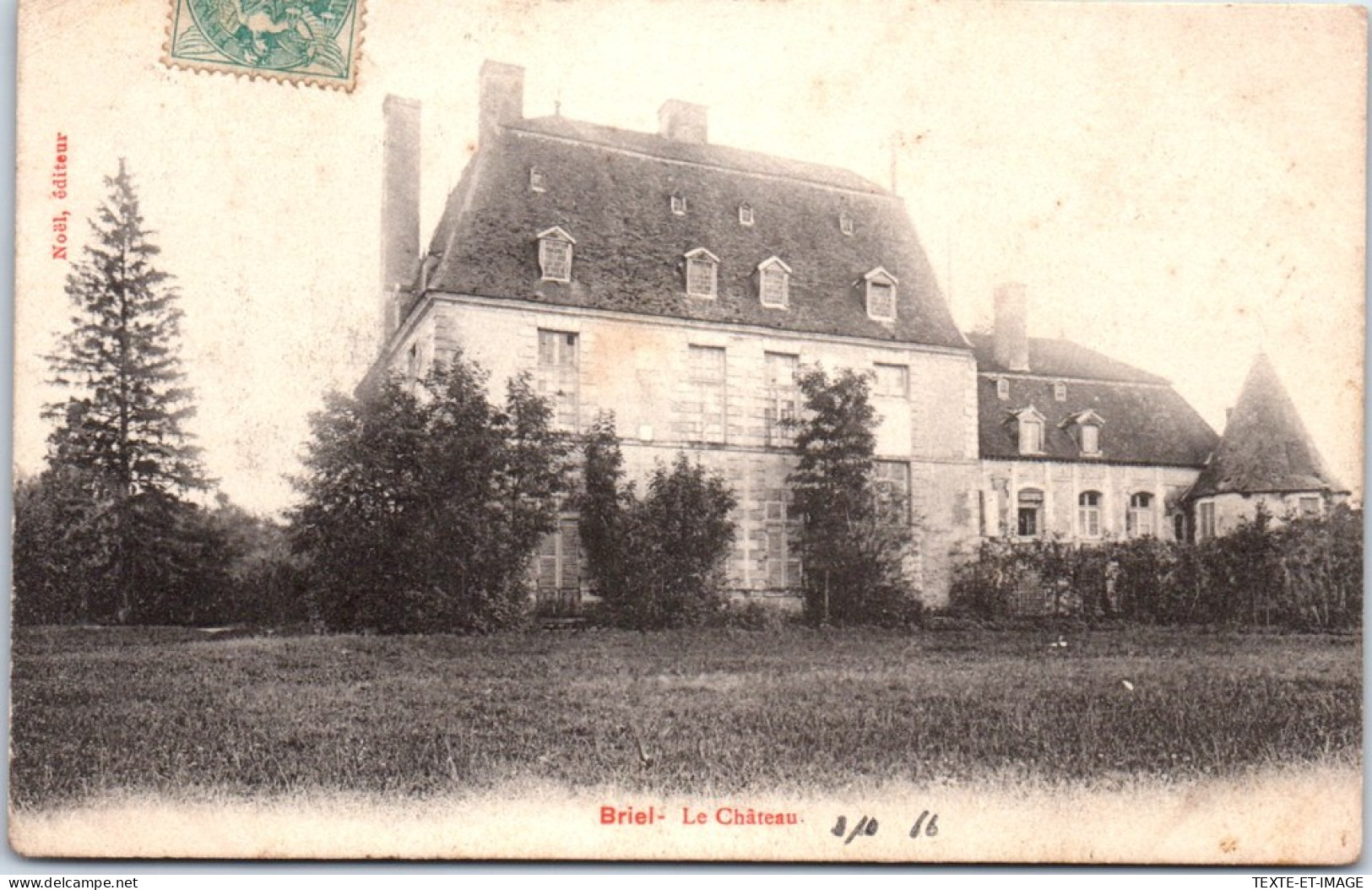 10 BRIEL - Vue Du Chateau. - Other & Unclassified