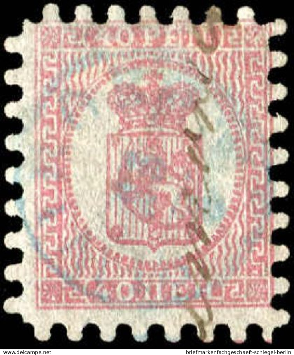 Finnland, 1873, 9 Dx, Gestempelt - Altri & Non Classificati