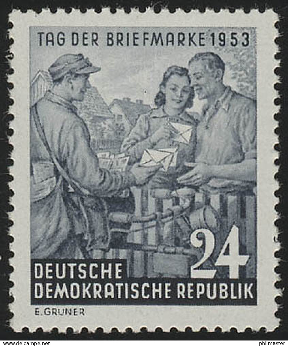 396 YII Tag Der Briefmarke Wz.2 YII ** - Neufs
