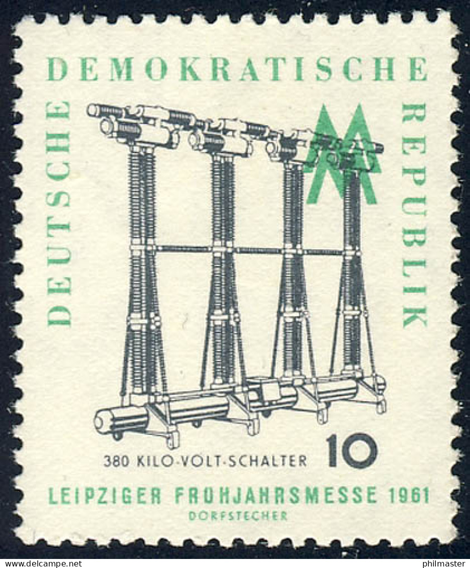 813 Leipziger Frühjahrsmesse 10 Pf ** - Unused Stamps